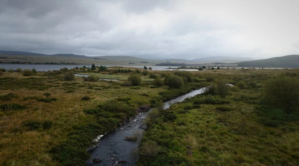 A view across Loch Doon